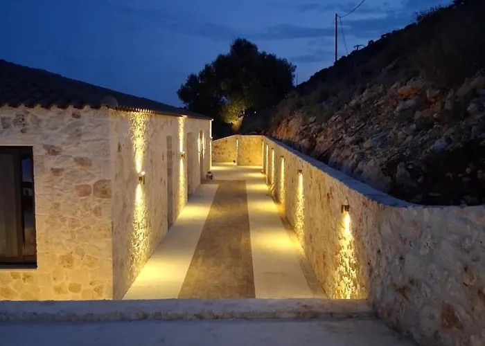 Villa Aquaterra Luxurious Seafront Kefalonia Skala